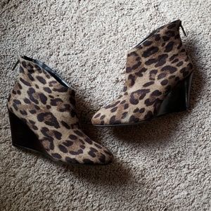 New Leopard Wedges